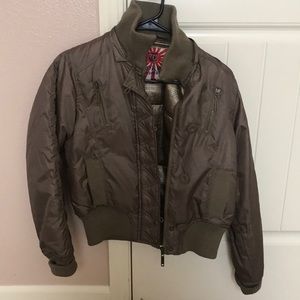 Brown Bomber Jacket